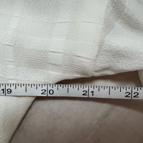 All Saints Penny Viscose Long Sleeve Button Down Shirt Dress White Size Small S - Picture 9 of 11